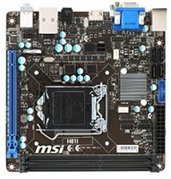Msi Mini-itx Ddr3 Lga 1150 Usb 3.0 + Sata (6gb/s) Motherboard (h81i) Msi Mini-itx Ddr3 Lga 1150 Usb 3.0 + Sata (6gb/s) Motherboard (h81i)
