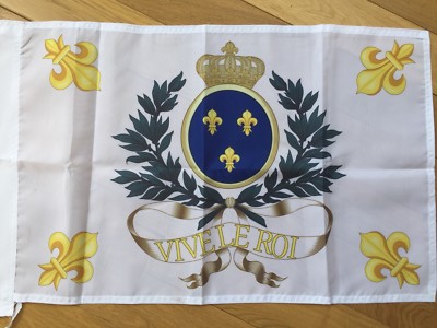 Drapeau de table Louis-Philippe I de France 1830-1848 21x14cm