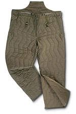NEW XL GERMAN GI MILITARY SURPLUS COLD WEATHER INSULATED PANT LINERS OLIVE DRAB