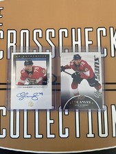 Young Guns Rookie Canvas Black Cole Schwindt YG & SPA UD Authentic Auto