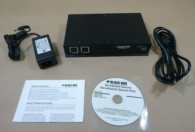BLACK BOX SW2007A-USB SERVSWITCH SECURE 2-PORT USB SECURE UNSECURE COMPUTER