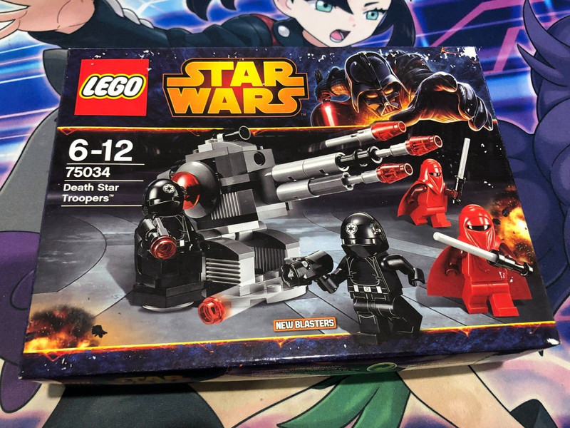 Lego Star Clone Wars 75034 DEATH STAR TROOPERS Battle Pack NEW WITH DAMAGED BOX!