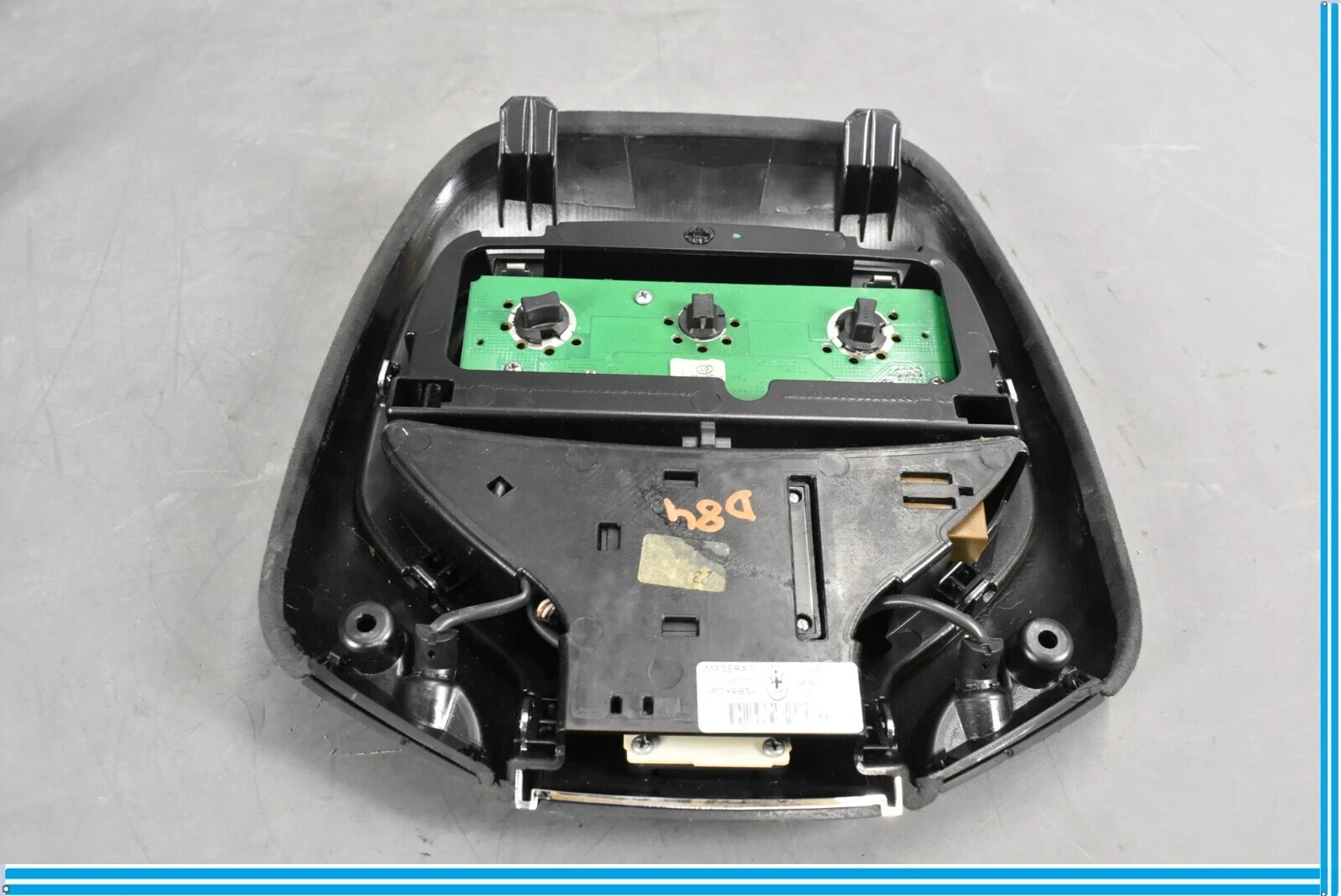 14-16 Maserati Quattroporte M156 GTS Overhead Dome Light Lamp Black OEM
