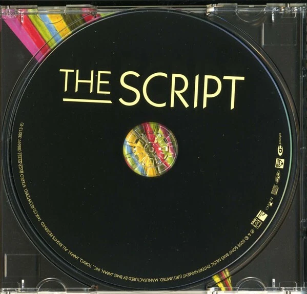 The Script The Script S/T JAPAN CD + 2 Bonus Tracks + OBI AS NEW BVCP-25151 - Image 4 of 4