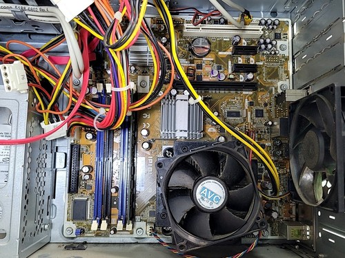 HP Compaq DX2400 NV364UT-ABA PC PENTIUM DUAL-CORE E5200 2GB 160GB SEE NOTES - Afbeelding 3 van 5