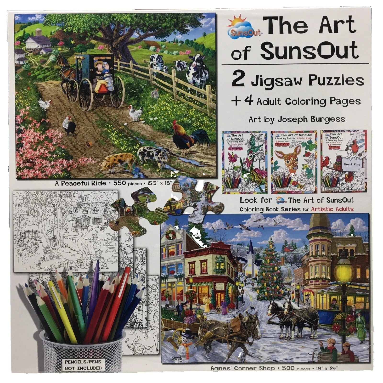 Rompecabezas SunsOut Art