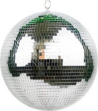 16" Large Mirror Disco Ball - Perfect for Parties  Weddings Decor