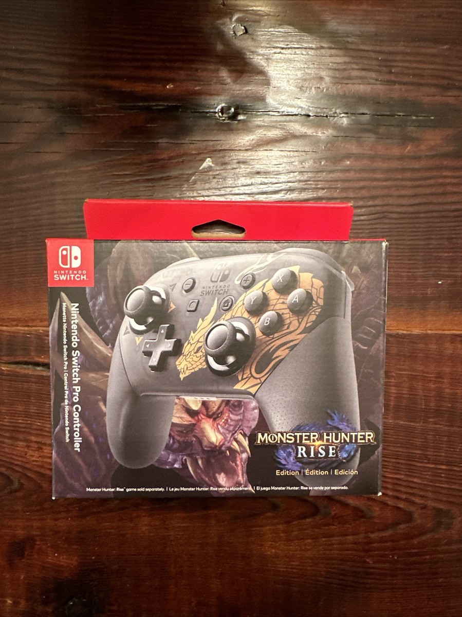 Monster Hunter Fake Nintendo Pro Controller Official Nintendo
