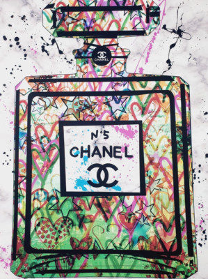 Ink Fusion (1990) - Perfume Chanel N°5 III 1/30 edition Druck Bild Poster