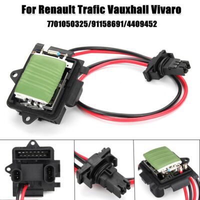 Heater Blower Fan Resistor For Vauxhall Vivaro 2001-2014 - Replacement ASHR43VA