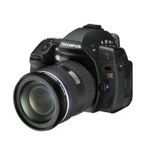 Olympus E-3 DSLR Camera 12-60mm SWD Kit 1-Year Warranty Used Good