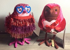 Target Spritz 2026 Valentine Featherly Friends Birds Tinsel and Boxter Set