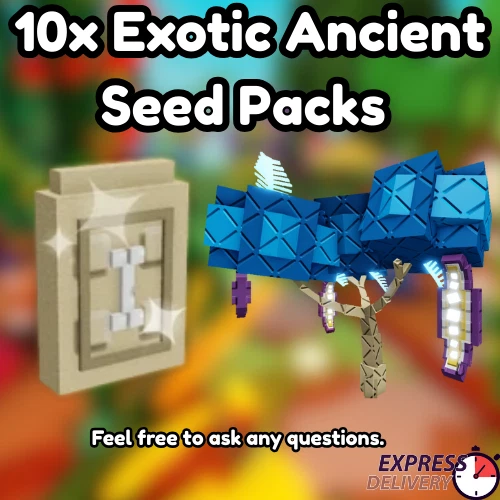 ☀️ROBLOX Grow A Garden 🌱- 10x EXOTIC ANCIENT SEED PACK | CHEAP & FAST