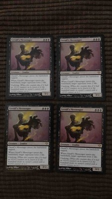Magic: the Gathering / MtG Geralf's Messenger x4 Dark Ascension