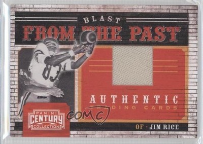 2010 Century Collection Blast from the Past Materials Jerseys Jim Rice HOF 02v3