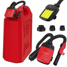 Fuel Transfer Pump Battery Powered with Auto-Stop Sensor, Leak Protection 2....