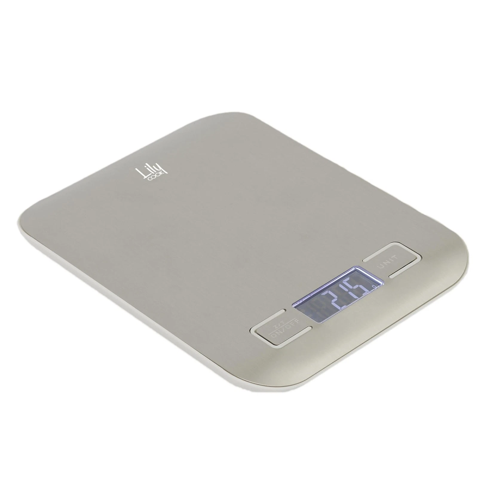 Cook Concept KU6610 Electronic Kitchen Scale, Digital, Rectangular, 5 kg, Ede...