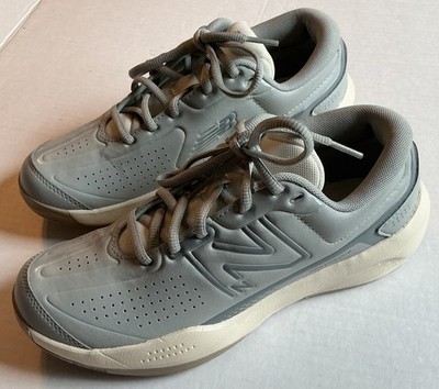 New Balance 696 Women s Tennis Shoes Gray ( WCH696G5 ) Athletic Sneakers Size 8B