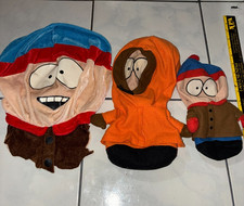 NO STUFFING SOUTH PARK PLUSH LOT STAN KENNY 9-12-13" COMEDY CENTRAL 2008 NANCO