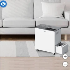 Midea,Smart 50-Pint Portable Smart Dehumidifier with Built-in Pump | Smart App