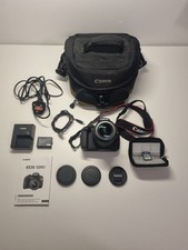 Canon EOS 1200D 18.0MP Digital SLR Camera - Black (Kit w/ EF-S 18-55mm Lens)