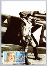 Bulgaria 2006 Air Force Pilots FDC Maxi Card w/Pictorial Cancel