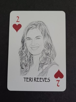 Teri Reeves Chicago Fire P.D. Med Justice Playing Card - TV Show