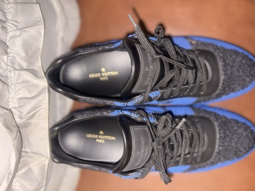Louis Vuitton LV  Men’s Blue Black Size 10 US - Picture 5 of 6