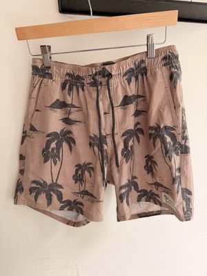Rip Curl Mod Tropics Volley Boardshorts - Größe XS - Palmenmuster