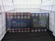 The Uzzle Family Block Puzzle Board Game With Expansion 1 Educational Game Fam.