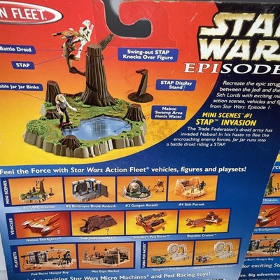 GROS LOT STAR WARS MICRO MACHINES - TATOOINE action fleet