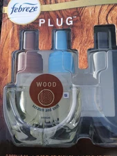 Febreze Plug Double Refill Warmer Wood