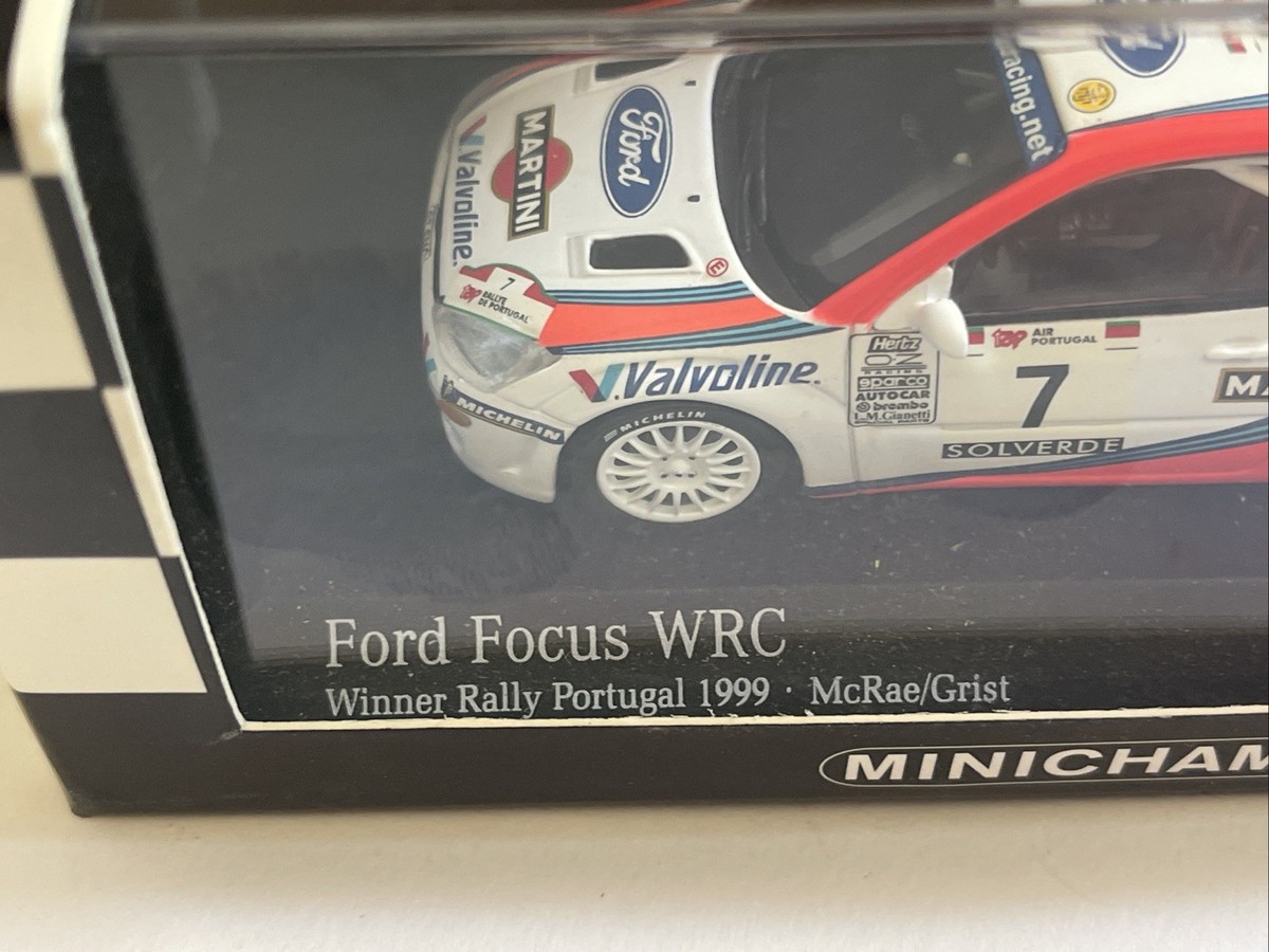 McRae Model rally car Ford Focus WRC Portugal 1999 Diecast