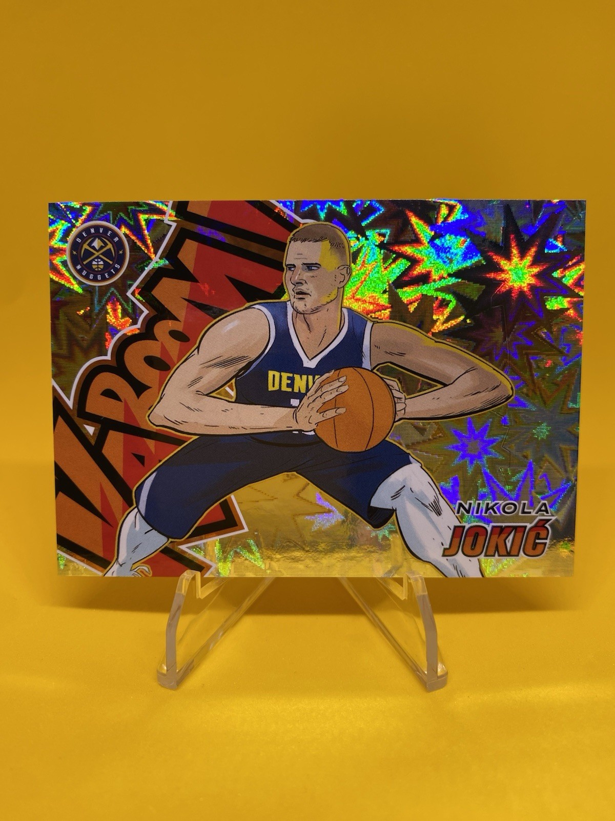 Nikola Jokic 2024-25 Panini Revolution Horizontal Kaboom! #7 SSP Denver Nuggets