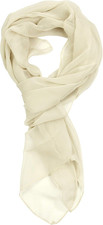 Long Chiffon Sheer Scarf For womens