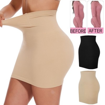 Shapewear Slip For Women Half Slip Under Dress High Waist Tummy Coontrol Dress