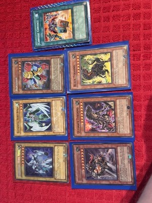 Yu-Gi-Oh! TCG 7 1st Edition Cards (Elemental Hero Neos, Blockman, (Konami