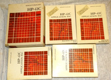 HEWLETT PACKARD HP 41C LOTTO 5 KIT NO CALCOLATRICE