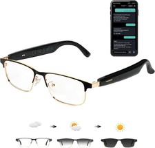 Ai Translation Smart Glasses with Chat GPT  Deepspeek Bluetooth Glasses for Men