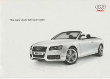 Audi . A5 . Audi A5 Cabriolet 2009 Sales Brochure