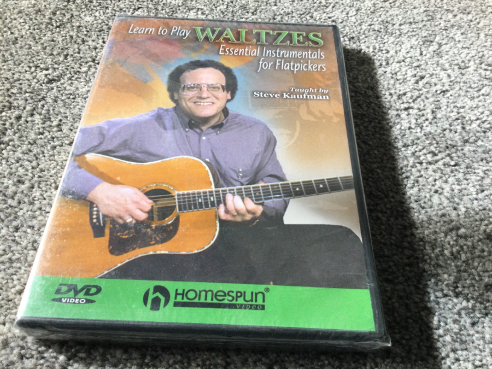 Learn To Play Waltzes NTSC DVD Region 1 New & Sealed steve Kaufman —
