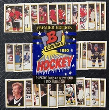 1990-91 Bowman Hockey Trading Cards Complete Your Set U Pick Gretzky 2/2