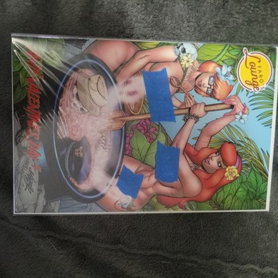 Faro's Lounge Anti-Valentine's Day 4 Comic velma and Daphne super rare nm