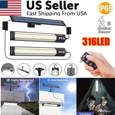 Double Head Lamp Solar LED Wall Lights Solar Panel Lighting for Yard Fence Shed