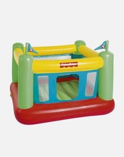 Fisher-Price Inflatable Bouncer w/ Pump Indoor Kids Jumping Playhouse