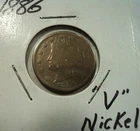 Photo of a 1886-P Liberty Nickel from an eBay sale
