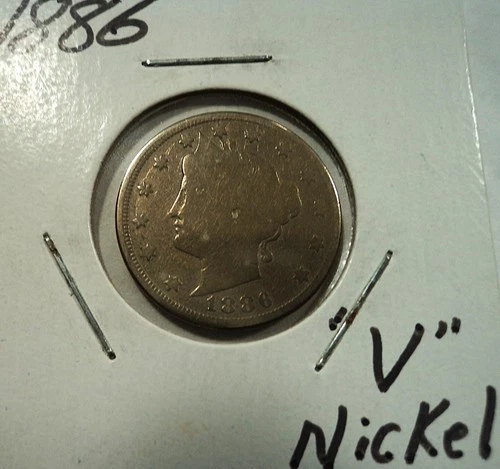 Photo of a 1886-P Liberty Nickel from an eBay listing that sold on Jul 22, 2026