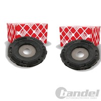 2X febi bilstein Domlager Satz Vorne Beidseitig Passend FÜR Renault Laguna
