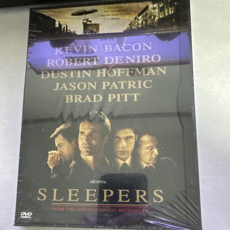 Sleepers DVD Kevin Bacon De Niro Hoffman Pitt Levinson Drama Widescreen Warner