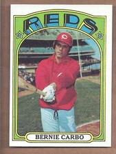 1972 Topps #463 BERNIE CARBO **CENTERED** NEAR MINT CONDITION